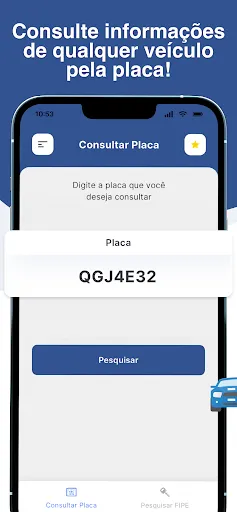Скриншот 1 — Consulta Placa Veículo multas