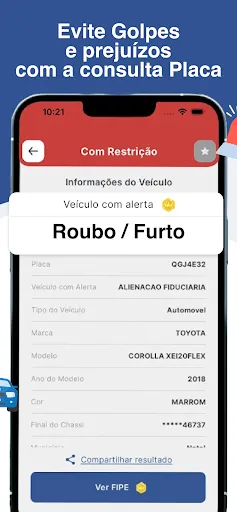 Скриншот 2 — Consulta Placa Veículo multas