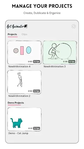 Скриншот 1 — ArtAnimator - Animation Maker