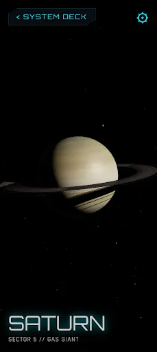 Скриншот 1 — Planets in 3d