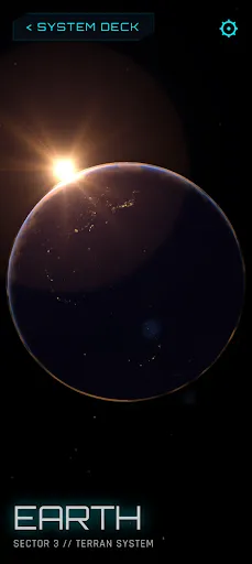 Скриншот 4 — Planets in 3d
