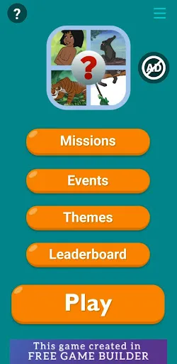 Скриншот 1 — Jungle Book Quiz