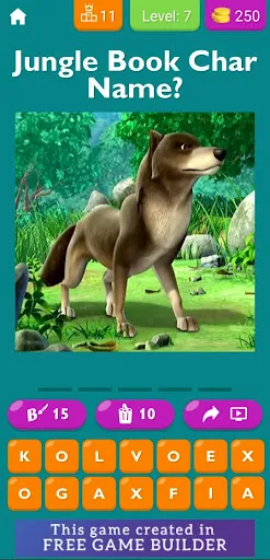 Скриншот 4 — Jungle Book Quiz