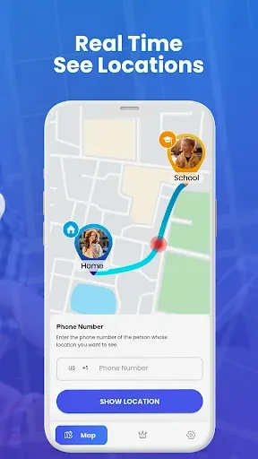 Скриншот 3 — GPS Phone Location Tracker