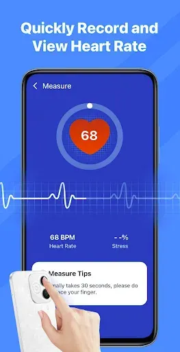 Скриншот 2 — Blood Pressure App - VitalBeat