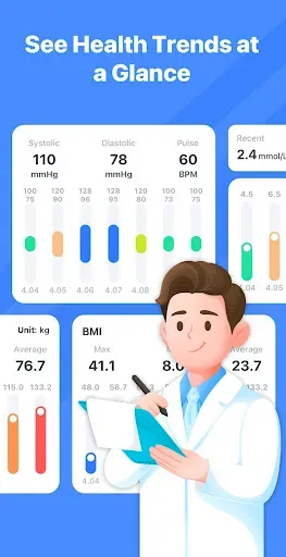 Скриншот 6 — Blood Pressure App - VitalBeat