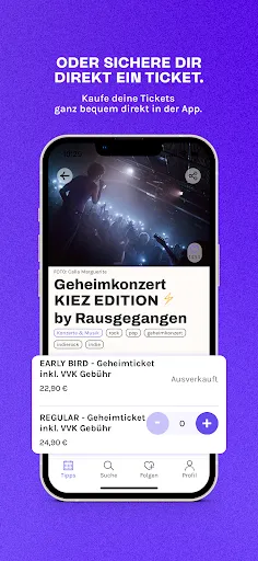 Скриншот 4 — Rausgegangen: Events entdecken