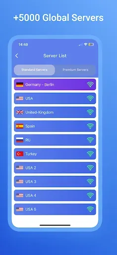 Скриншот 3 — Super VPN - Proxy Master Fast