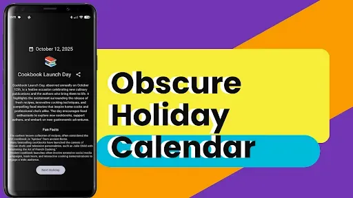 Скриншот 1 — Obscure Holiday Calendar