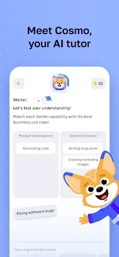Скриншот 2 — Cosmo: Learn GenAI & More