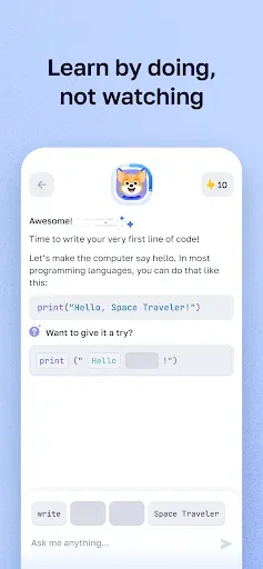 Скриншот 3 — Cosmo: Learn GenAI & More