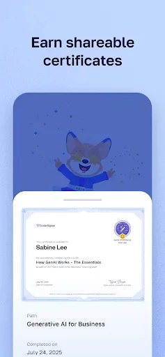 Скриншот 5 — Cosmo: Learn GenAI & More