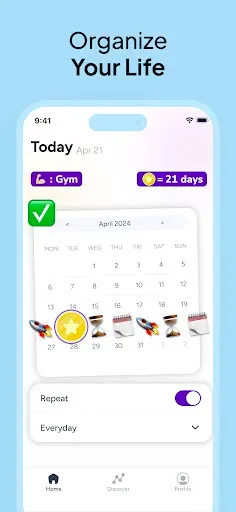 Скриншот 4 — Mindway: Daily Routine Planner