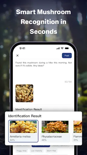 Скриншот 4 — Mushroom Finder:Mushroom Spots