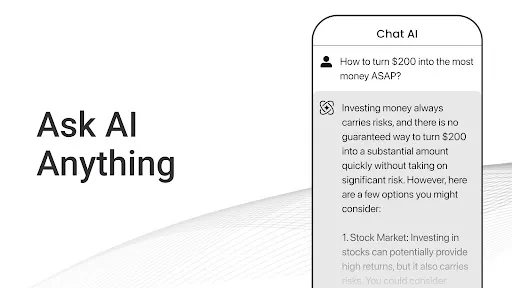 Скриншот 2 — Chat AI: Ask Agent Anything