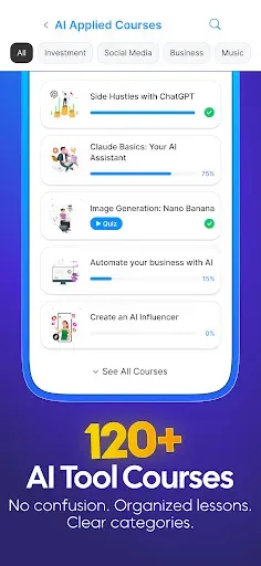 Скриншот 2 — Learn AI Tools - Learnova