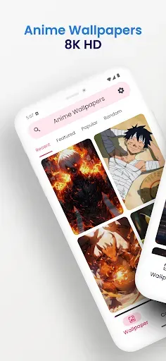 Скриншот 2 — Anime Wallpapers HD - 4K