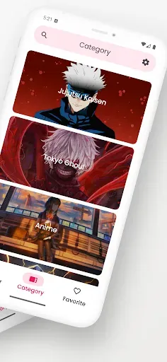 Скриншот 3 — Anime Wallpapers HD - 4K