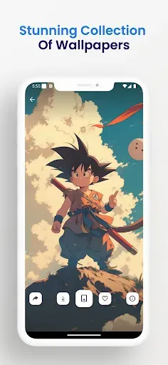 Скриншот 4 — Anime Wallpapers HD - 4K