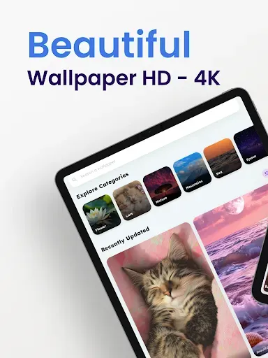 Скриншот 8 — Beautiful Wallpapers 4K | HD
