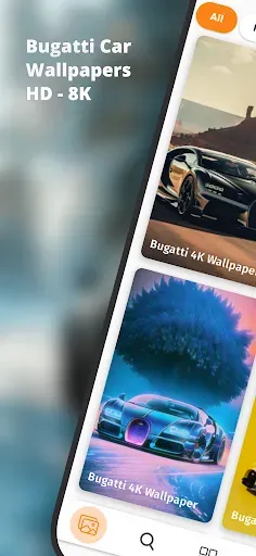 Скриншот 2 — Car Wallpapers For Bugatti 4K