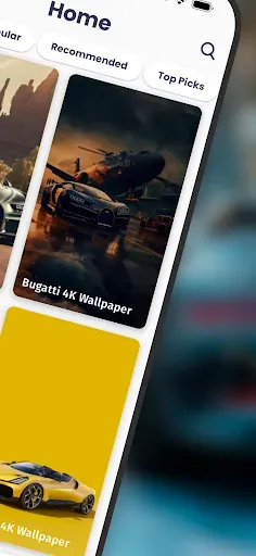 Скриншот 3 — Car Wallpapers For Bugatti 4K