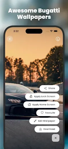Скриншот 4 — Car Wallpapers For Bugatti 4K