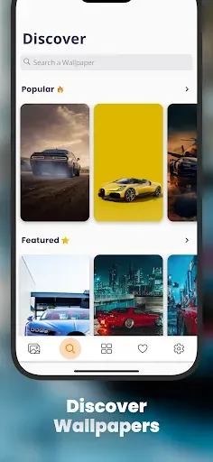 Скриншот 5 — Car Wallpapers For Bugatti 4K