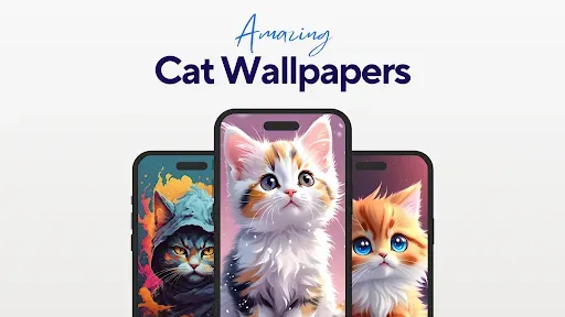 Скриншот 1 — Cute Cat Wallpapers HD - 4K