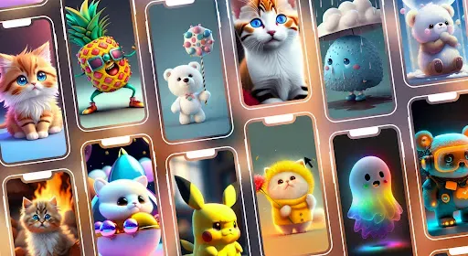 Скриншот 1 — Cute Wallpapers HD | 4K