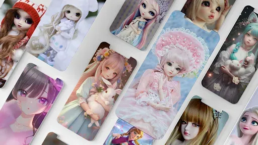 Скриншот 1 — Doll Wallpapers 4K | HD