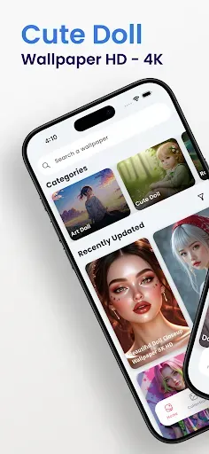 Скриншот 2 — Doll Wallpapers 4K | HD