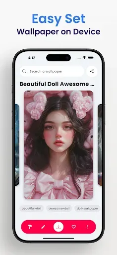 Скриншот 5 — Doll Wallpapers 4K | HD