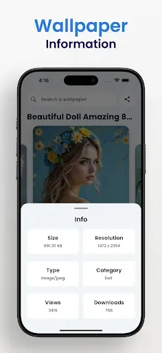 Скриншот 6 — Doll Wallpapers 4K | HD