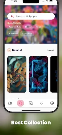 Скриншот 5 — Cool Flower Wallpapers 4K | HD