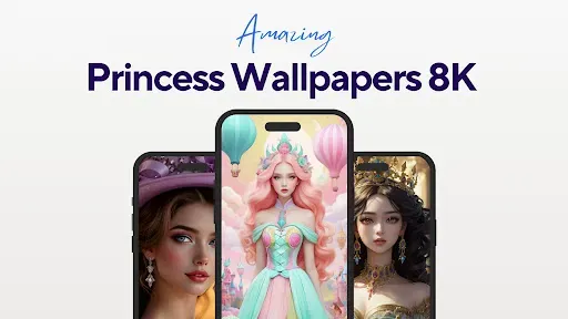 Скриншот 1 — Princess Wallpapers 8K | HD
