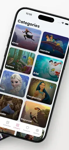 Скриншот 3 — Princess Wallpapers 8K | HD