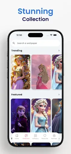 Скриншот 4 — Princess Wallpapers 8K | HD