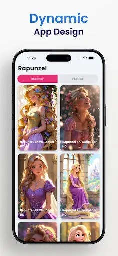 Скриншот 7 — Princess Wallpapers 8K | HD