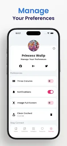 Скриншот 8 — Princess Wallpapers 8K | HD