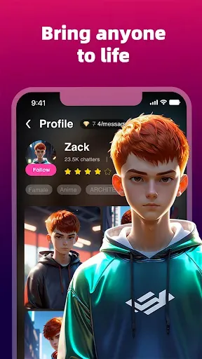 Скриншот 3 — RoleCard.AI: AI Chat Companion