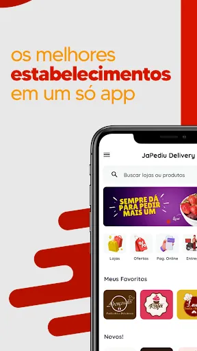 Скриншот 2 — JaPediu Delivery