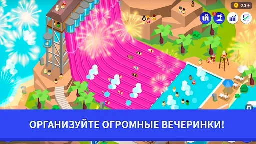 Скриншот 1 — Idle Theme Park Tycoon