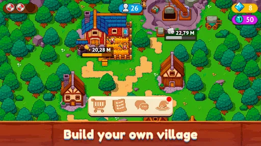 Скриншот 1 — Idle Town Master - Pixel Game