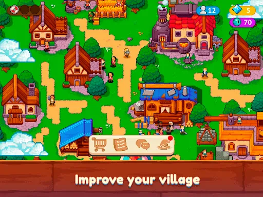Скриншот 7 — Idle Town Master - Pixel Game