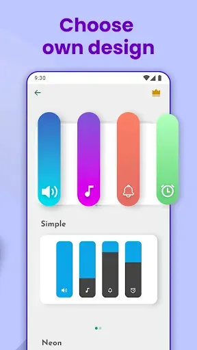 Скриншот 3 — Custom volume panel: Стили