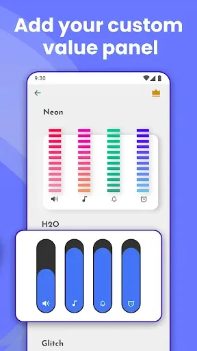 Скриншот 4 — Custom volume panel: Стили