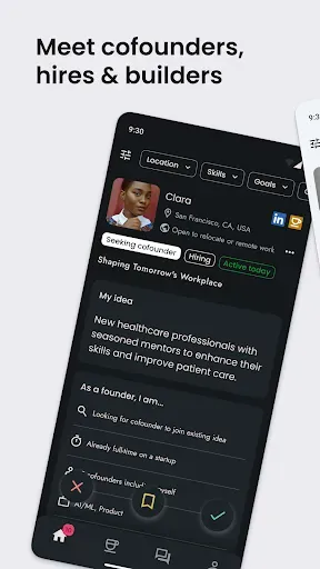 Скриншот 2 — CoffeeSpace: Connect & Build