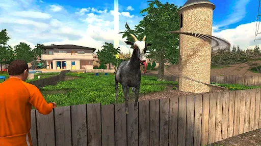 Скриншот 1 — Goat Simulator