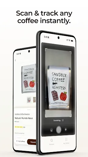 Скриншот 1 — Coffi - Coffee Tracker